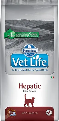 Obrázok produktu pre Farmina Pet Food Vet Life Hepatic, Dospelý, 2 kg