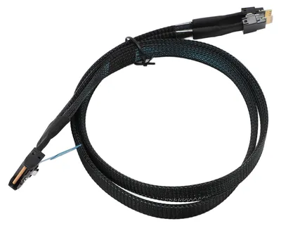 Obrázek produktu pro MCIO 8I na 2 porty SFF-8654 4I kabel – vysokorychlostní přenosový adaptér pro datová centra a servery, 32 GT/s, 50 cm
