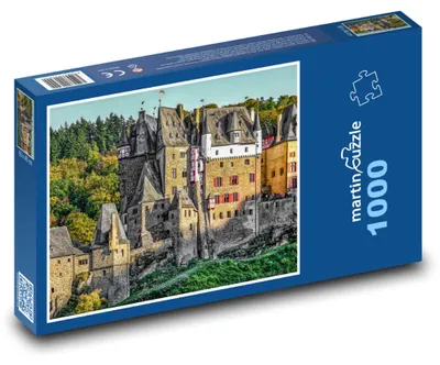 Produktbild von Puzzle 1000 Deutschland - Burg Eltz - martinpuzzle