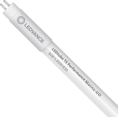 Productafbeelding van Ledvance LED-buis T5, netspanning, model P, 1449 mm, 36W, kleurtemperatuur 830