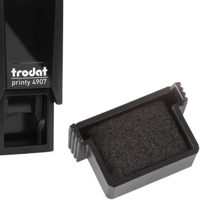 Produktbild von trodat Stempelkissen Printy 4907 schwarz