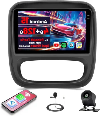 Zdjęcie produktu dla Radio samochodowe - System multimedialny - Nawigacja - Ekran dotykowy - Bluetooth - Wyświetlacz 9-calowy