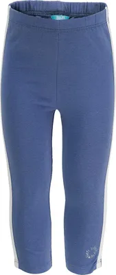 Immagine prodotto di Leggings per bambina in cotone, monocolore, blu