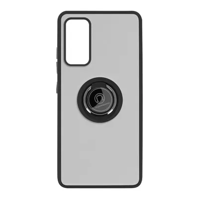 Produktbild von Avizar, Hybrid Handyhülle mit Ring-Halterung für Galaxy S20 FE, Schwarz