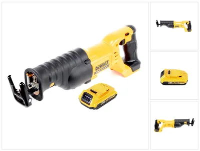 Immagine prodotto di Dewalt DCS 380 N sega circolare a batteria Sega circolare 18 V + 1x batteria ricaricabile 2,0 Ah - senza caricabatterie