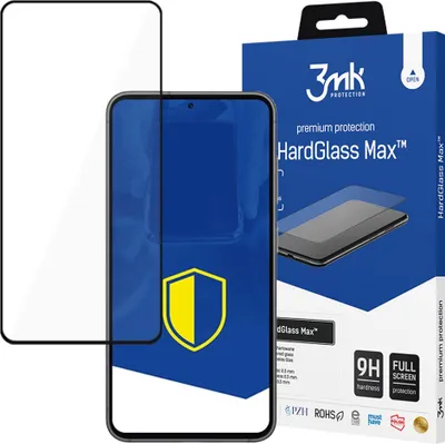 Immagine prodotto di 3mk HardGlass MAX Black pro Samsung Galaxy S23