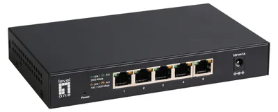 Produktbild von LevelOne 5-Port-Unmanaged-2,5-Gigabit-Ethernet-Switch