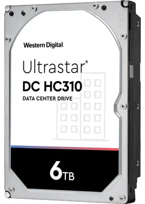 Obrázek produktu pro Western Digital Ultrastar DC HC310 HUS726T6TALE6L4, 6 TB, 7200 ot/min, 256 MB, 3.5", Serial ATA III