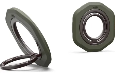 Produktbild von Urban Armor Gear Magnetic Ring Stand LT, Magnetischer Ring, Olive, Universal, 59,9 mm, 4,1 mm, 57,9 mm