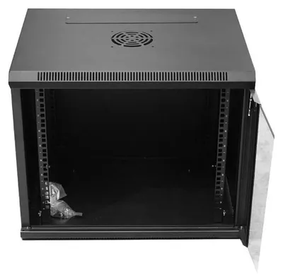 Image de Digitus DN-W19 09U/450/B armoire rack 9U montage mural Noir