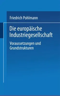Obrázek produktu pro Die europäische Industriegesellschaft