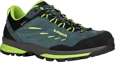 Produktbild von Lowa Delago GTX Lo Wanderhalbschuhe petrol/lime UK 7,5 - EU 41,5