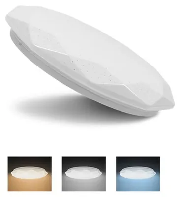 Productafbeelding van Plafondlamp GETI GCP24D, 24W, CCT, diamantmodel