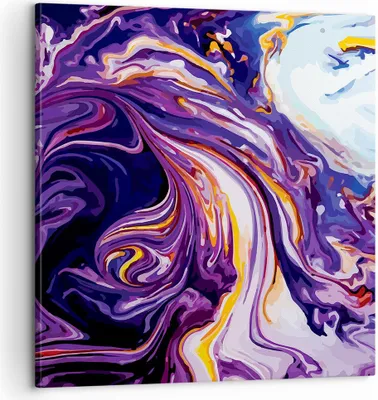 Produktbild von Bild auf Leinwand - Leinwandbild - Abstraktion modern - 60x60cm - Wand Bild - Wanddeko - Wandbilder - Leinwanddruck - Bilder - Kunstdruck - Wanddekoration - Leinwand bilder - Wandkunst - AC60x60-4084