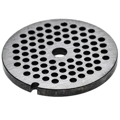 Produktbild von vhbw Lochscheibe Gr. 32 für Fleischwolf - Lochdurchmesser 6mm, 13,4mm Bohrung, Stahl