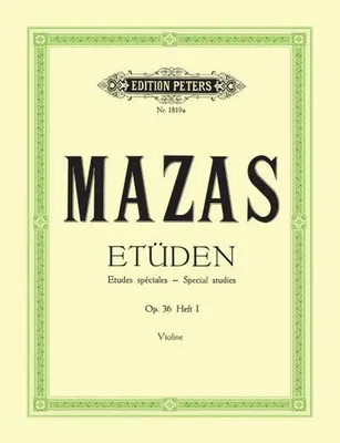 Immagine prodotto di Etüden - Etudes spéciales, op. 36, Violine