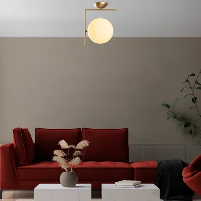 Immagine prodotto di Opviq, Luminar - 14121, Lampadario, oro, corpo in metallo, 30 x 25 x 43 cm