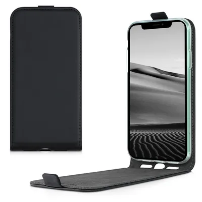 Produktbild von kwmobile Schutzhülle kompatibel mit Apple iPhone 11 - Hülle Handy - Flip Case Handyhülle Schwarz
