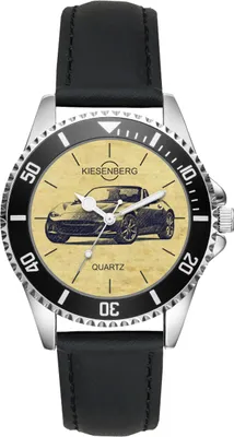Produktbild von KIESENBERG Herrenuhr Armbanduhr MX-5 Geschenk Fan Artikel Zubehör Fanartikel Analog Quartz Uhr L-20734