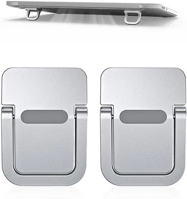 Obrázok produktu pre Držiak na notebook Famanu, 2-dielny - ergonomický a prenosný - strieborný
