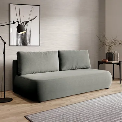 Immagine prodotto di Brugnato - Divano Letto 2 Posti, 210x106 cm Grigio, Contenitore