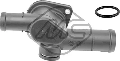 Produktbild von Metalcaucho 03914 Kühlmittelflansch für VW GOLF VI (5K1) Wasserflansch