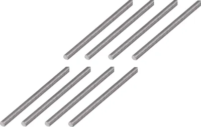 Obrázek produktu pro Alberts 8 x kulatá tyč, surová ocel, průměr Ø 4 mm, délka 1 m