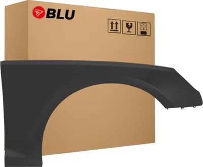 Image de BLU Aile Compatible avec Audi A4 B9 S4 LIFT LZ7L Droite Schwarz LavaGrau | 2019- | Avant | Peint| Prêt à Monter | Acier