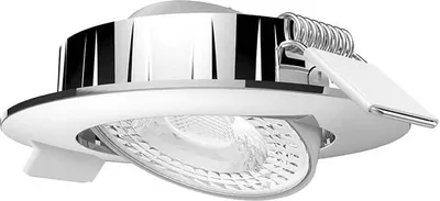Produktbild von LED-SLIMO Einbauleuchte 6W 830 36° chrom -Auslauf-