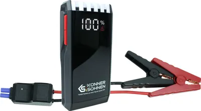 Produktbild von Könner & Söhnen KS JS-1400, 1400 A, Schwarz, 700 A, Lithium-Ion (Li-Ion), Universal, 18 Ah