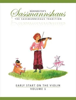 Produktbild von Early Start on the Violin. Früher Anfang auf der Geige, englische Ausgabe. Vol.1