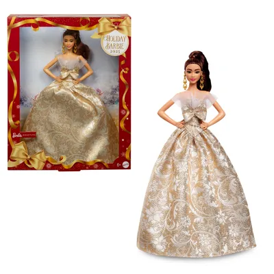 Produktbild von Barbie Signature Doll Holiday Barbie Asian JBH98
