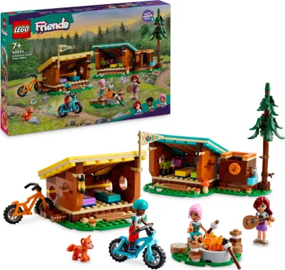 Produktbild von LEGO 42624 Friends Gemütliche Hütten im Abente (42624)