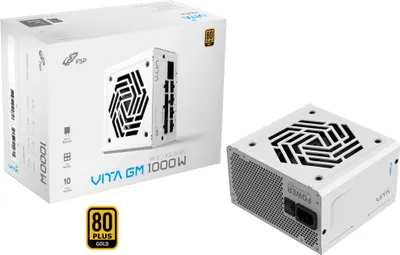 Obrázok produktu pre FSP Netzteil Vita-1000GM white 80+ Gold ATX3.1 - PC-/Server Netzteil