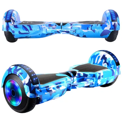 Produktbild von Hoverboard Elektroroller 8 Zoll mit Bluetooth LED E-Balance Scooter Elektro Balance Hoverkart Kinder Motorbeleuchtung und Bluetooth Skateboard, Retoo