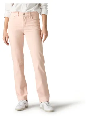 Productafbeelding van Levi's dames jeans, model 314 Shaping, met stretch, rechte pasvorm, kleur: Potpourri