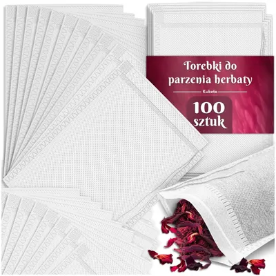 Produktbild von Kuketo | Teebeutel Zum Selbstbefüllen 100 Stück – Einweg-Filterbeutel Für Tee & Kräuter – Praktische Teefilter Aus Papier, Hygienisch & Umweltfreundli