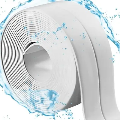 Obrázek produktu pro Těsnicí páska 3,2m - bílá, PVC materiál, samolepicí