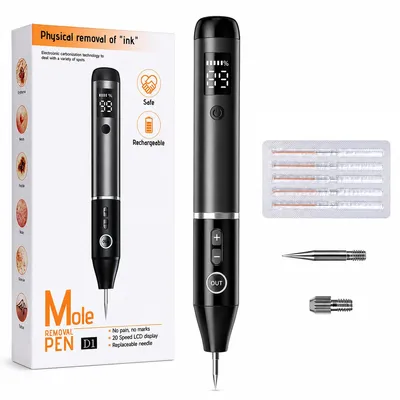Produktbild von Plasma Pen Gesicht, elektrischer Beauty Stift mit 99 Intensitätsstufen, LCD Anzeige, USB wiederaufladbar zur Pflege von Hautunreinheiten