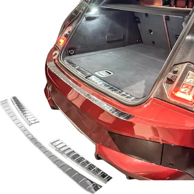 Produktbild von Ladekantenschutz Edelstahl innen + außen chrom passend für BMW iX | BJ ab 2021>