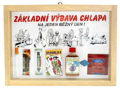 Obrázek produktu pro Základní výbava chlapa na jeden běžný den