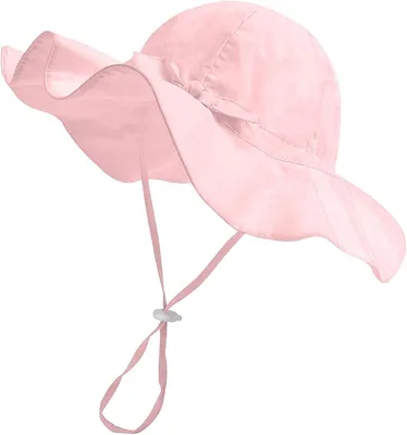 Productafbeelding van Katoenen bucket zomerhoed voor baby's - UPF 50+ - Zonnehoed voor kleine kinderen - Emmerhoed