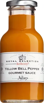 Produktbild von Belberry Yellow Bell Pepper Gourmet Sauce - Pikante Gourmet Sauce aus gelber ...
