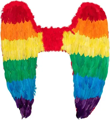 Produktbild von Flügel Engel (120 x 120cm) Rainbow