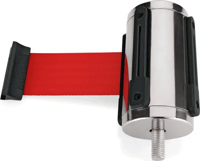 Produktbild von 4x Gurtband für Abgrenzungspfosten highflex rot 3 m