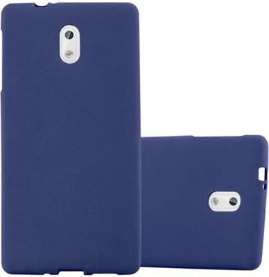 Produktbild von Cadorabo Schutzhülle für Nokia 3 2017 Hülle in Blau Handyhülle TPU Etui Cover Case
