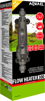 Produktbild von Heizer AQUAEL FLOW HEATER 2.0 300 W Durchlaufheizer für Montage außerhalb des Aquariums Schlauch 16/22 und 19/25 mm Smart Heating System