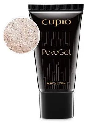 Produktbild von RevoGel Nagelgel Sandy Glow 15g für Nagelverlängerung und -aufbau, vereint Gel und Acryl