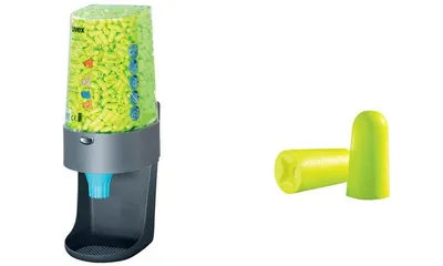 Produktbild von uvex Gehörschutz-Nachfüllbox "one2click", Farbe: lime