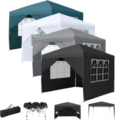Immagine prodotto di Pabellone pieghevole - Tenda per feste - Gazebo da giardino - Tenda pop-up - Tenda pieghevole - Impermeabile